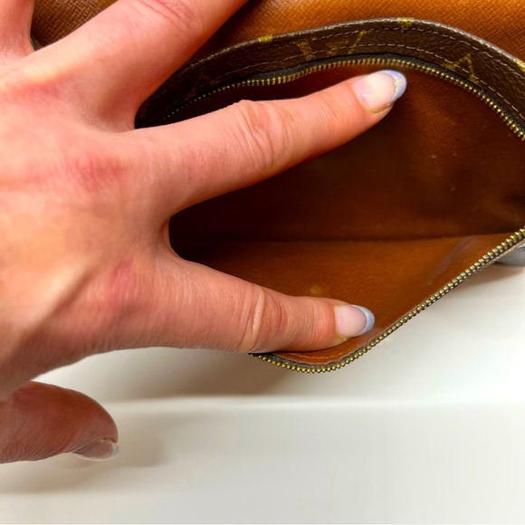 Auth Louis Vuitton RARE Rabat clutch converted bag vintage in gorgeous condition - Picture 12 of 13